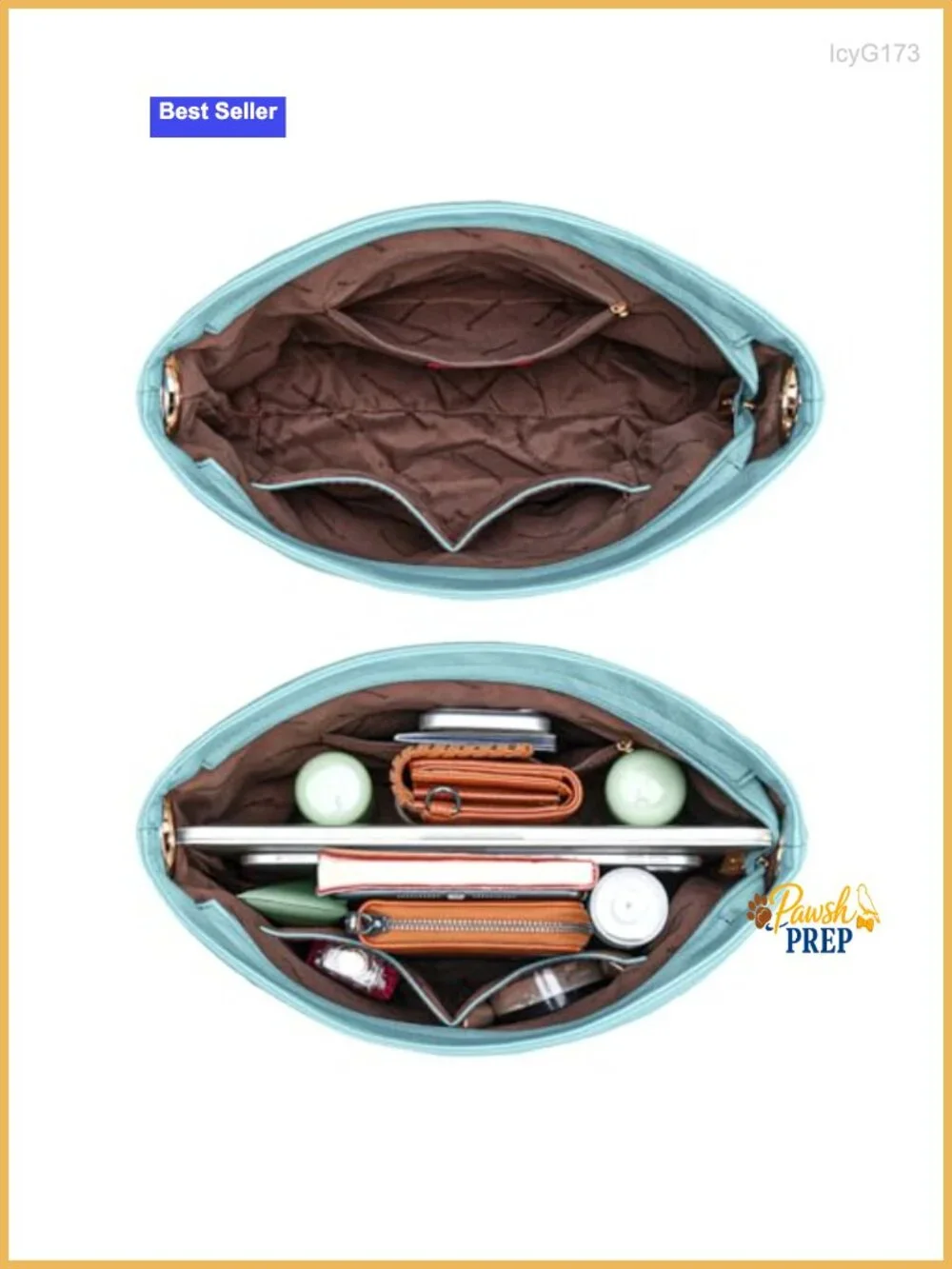 Hobo Bag Top Handle Satchel Shoulder Purse Bucket Handbag Faux Leather